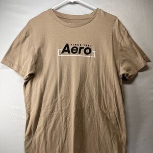 Aeropostale‎ Tan Graphic Tee